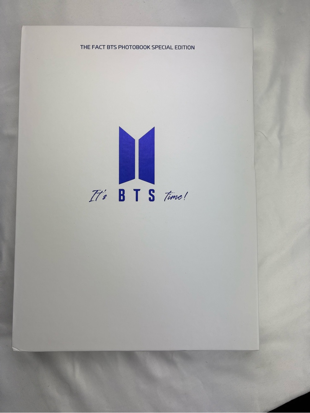 BTS The Fact Photobook Special Edition - White & Blue